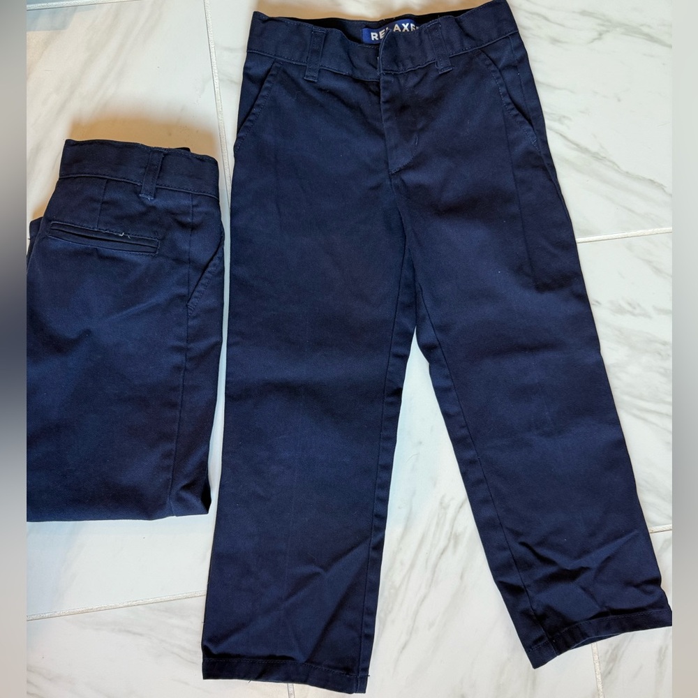 Navy Blue Boys Uniform or Dress Pants